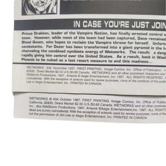 WETWORKS COMIC BUNDLE x4 - Picture 6 of 6